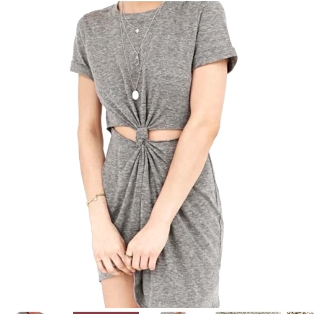 Honey Punch Cut-Out T-shirt Dress